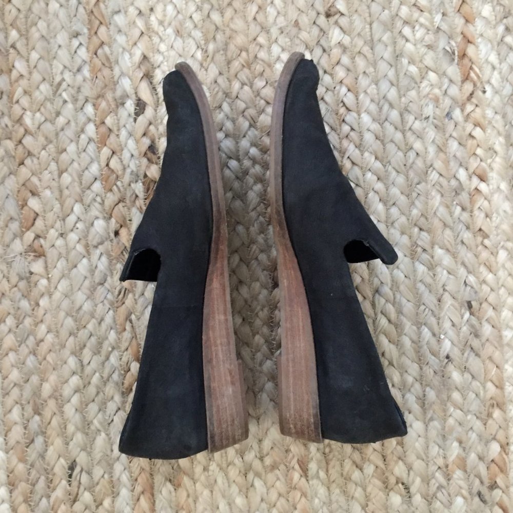 Kelsi Dagger Abbi Suede Slip-On Loafer Wedge - Picture 2 of 5